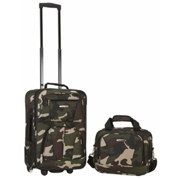 Rockland 2 PC TRIBAL LUGGAGE SET - TRIBAL F102-TRIBAL - main